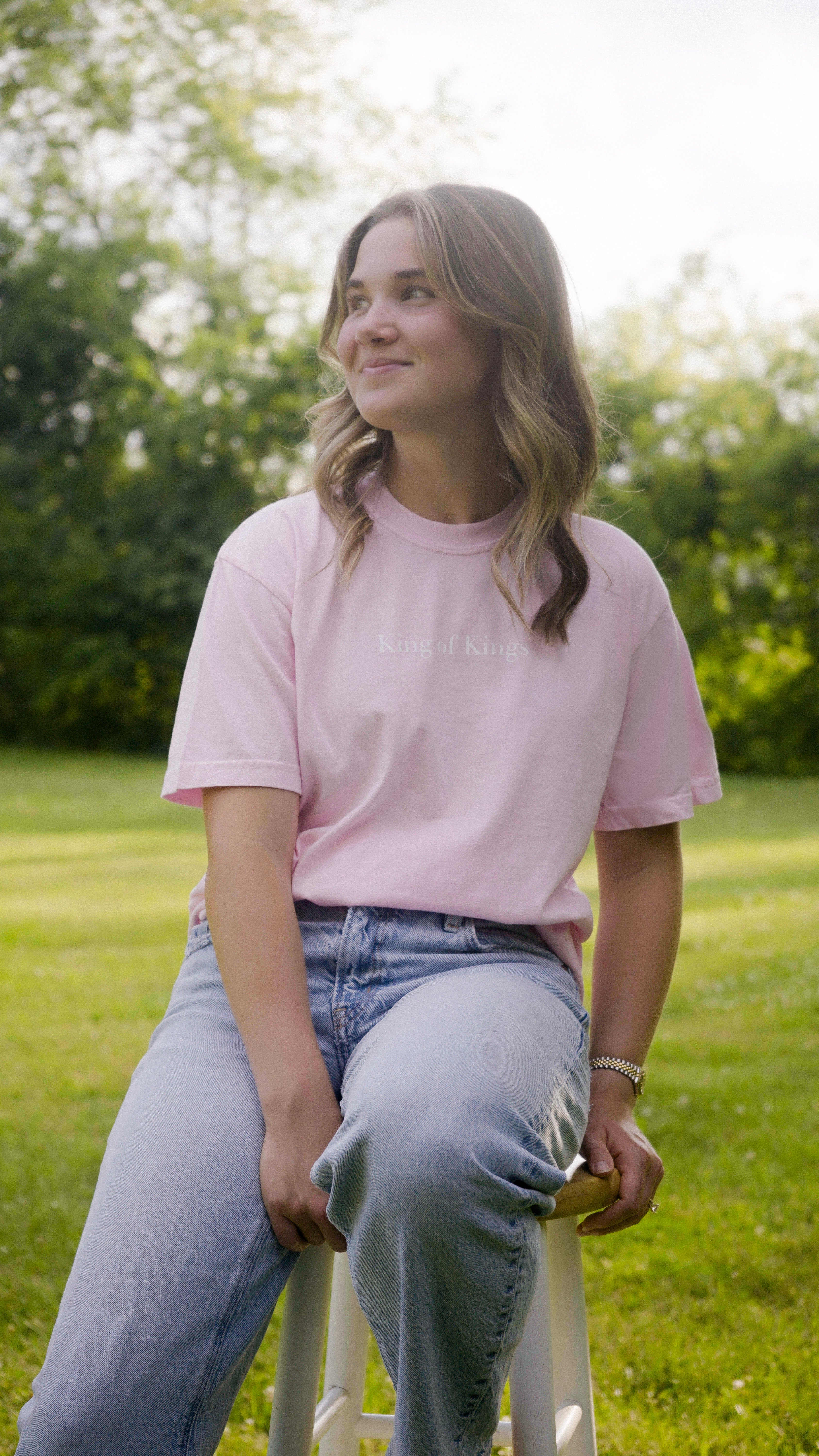 Jesus is King - Pink