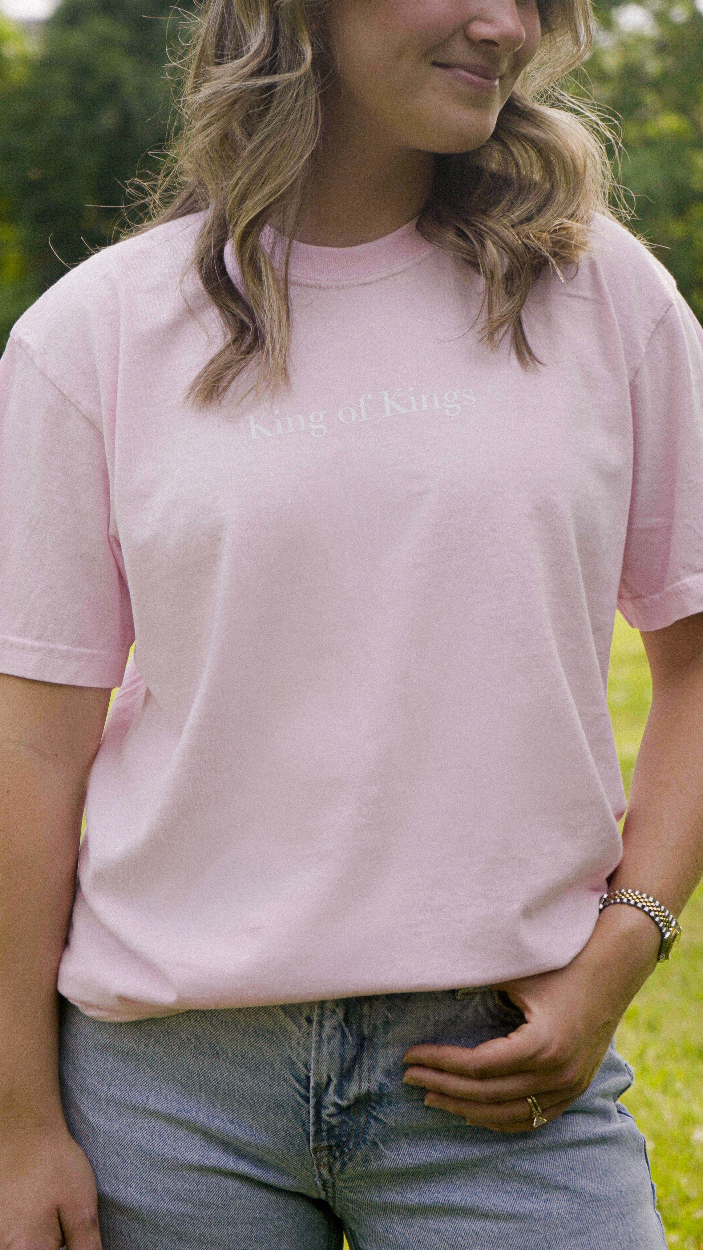 Jesus is King - Pink