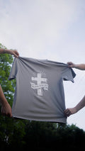 Blood Bought, Heaven Made Shirt - Gray