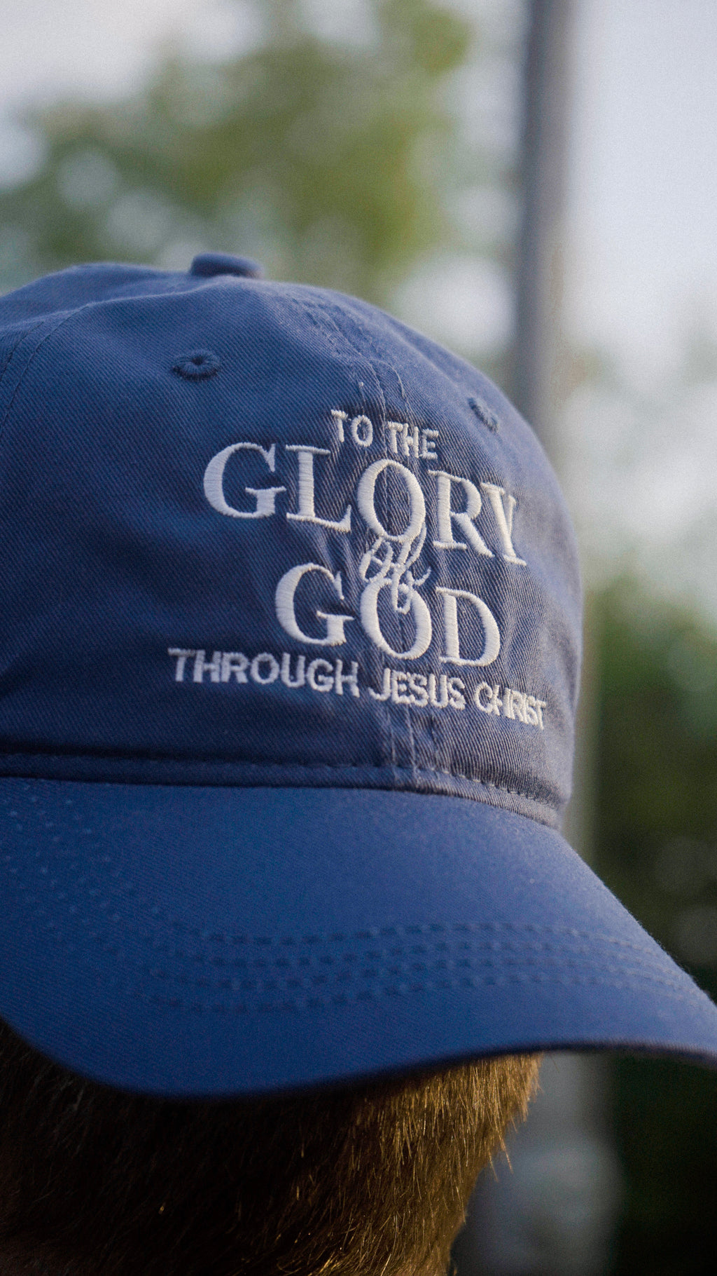 Glory of God Hat - Blue