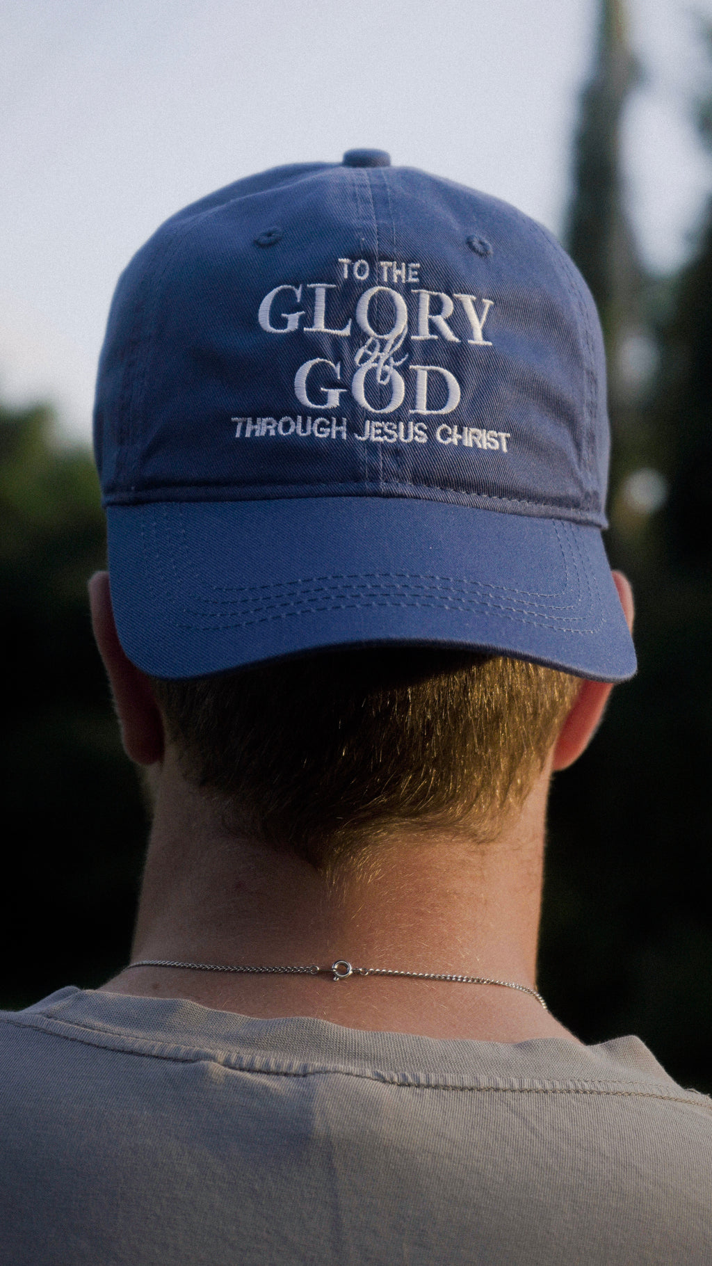 Glory of God Hat - Blue