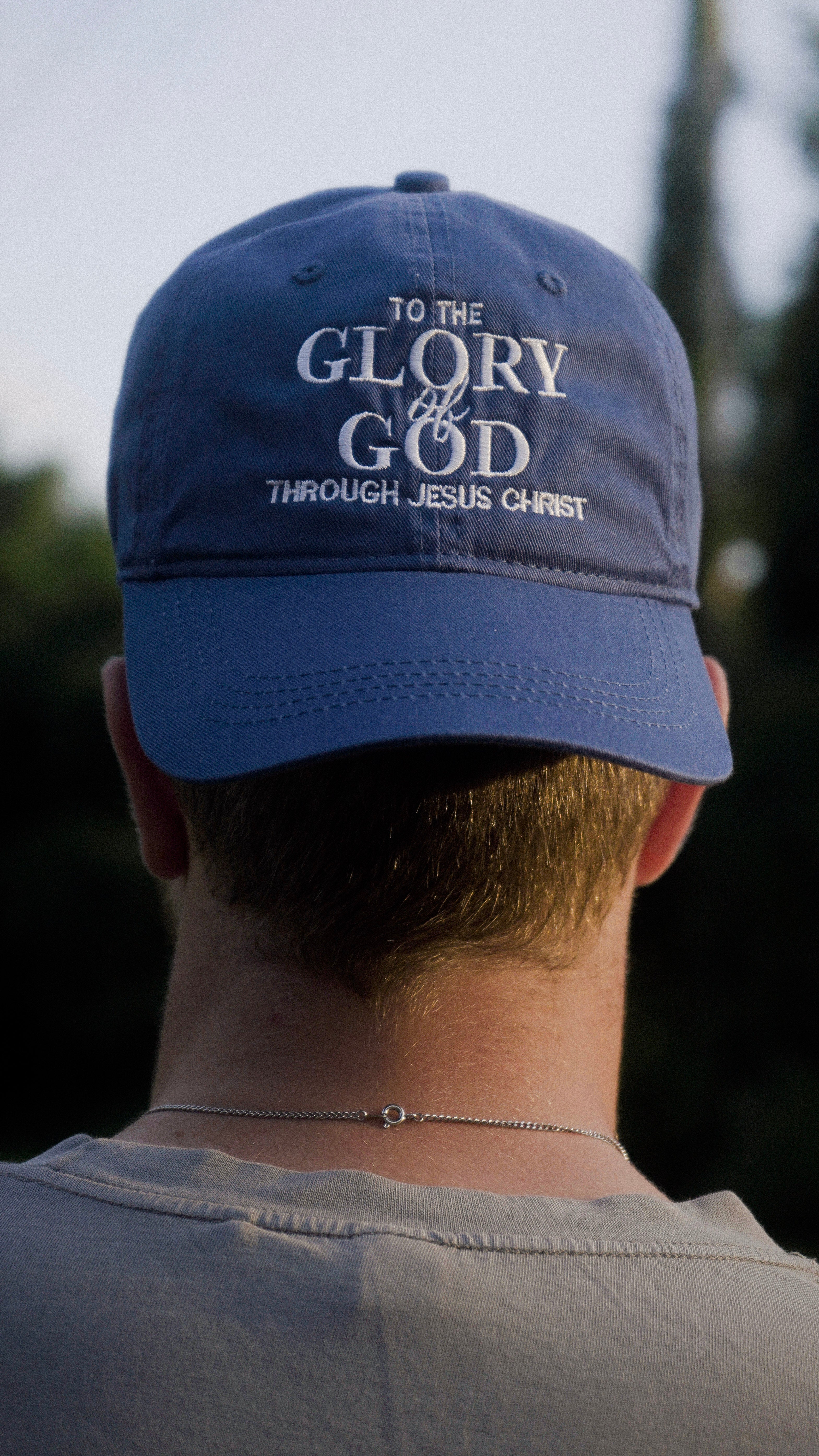 Glory of God Hat - Blue