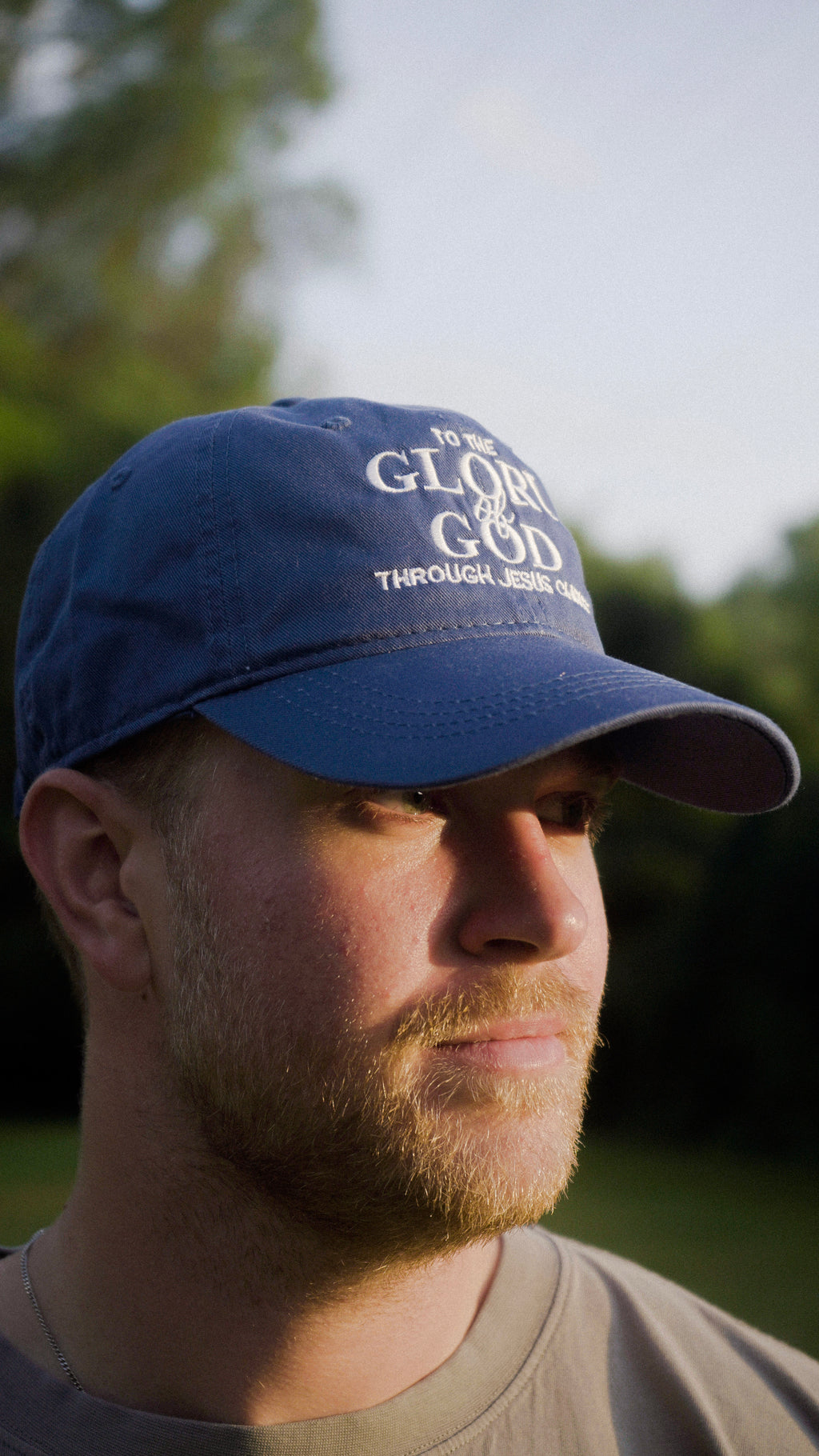 Glory of God Hat - Blue