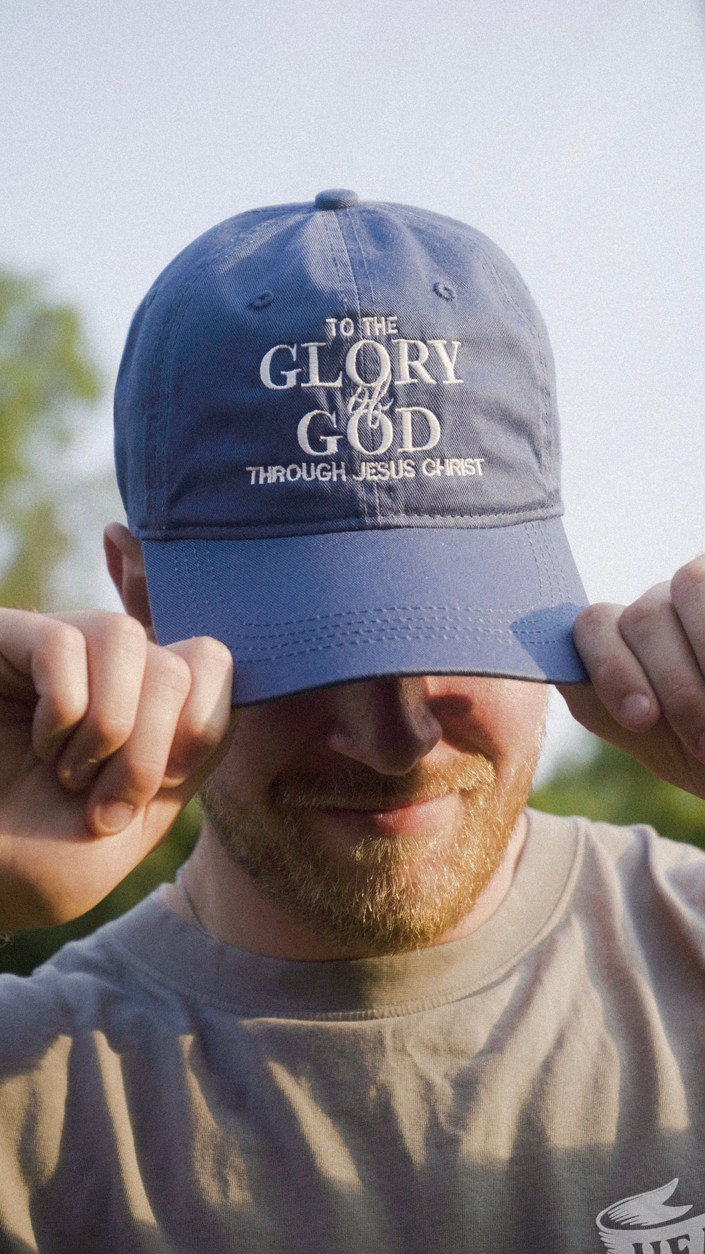 Glory of God Hat - Blue