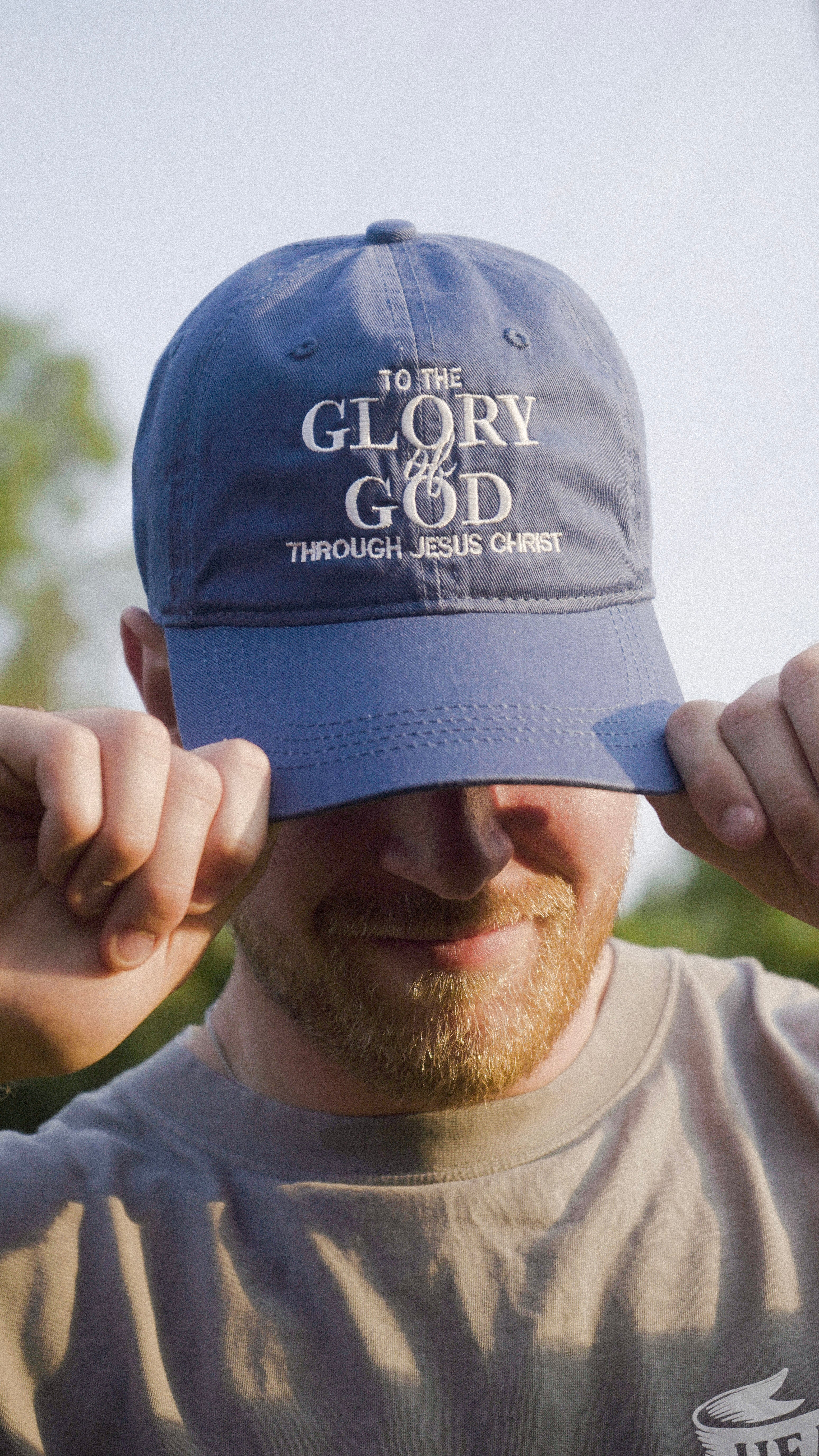 Glory of God Hat - Blue