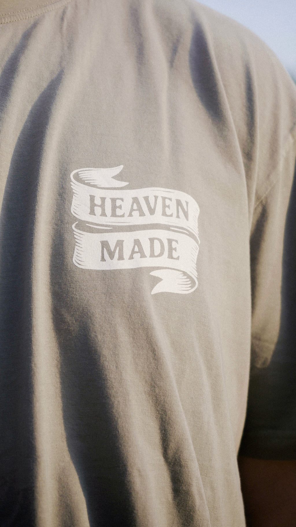 Blood Bought, Heaven Made Shirt - Gray