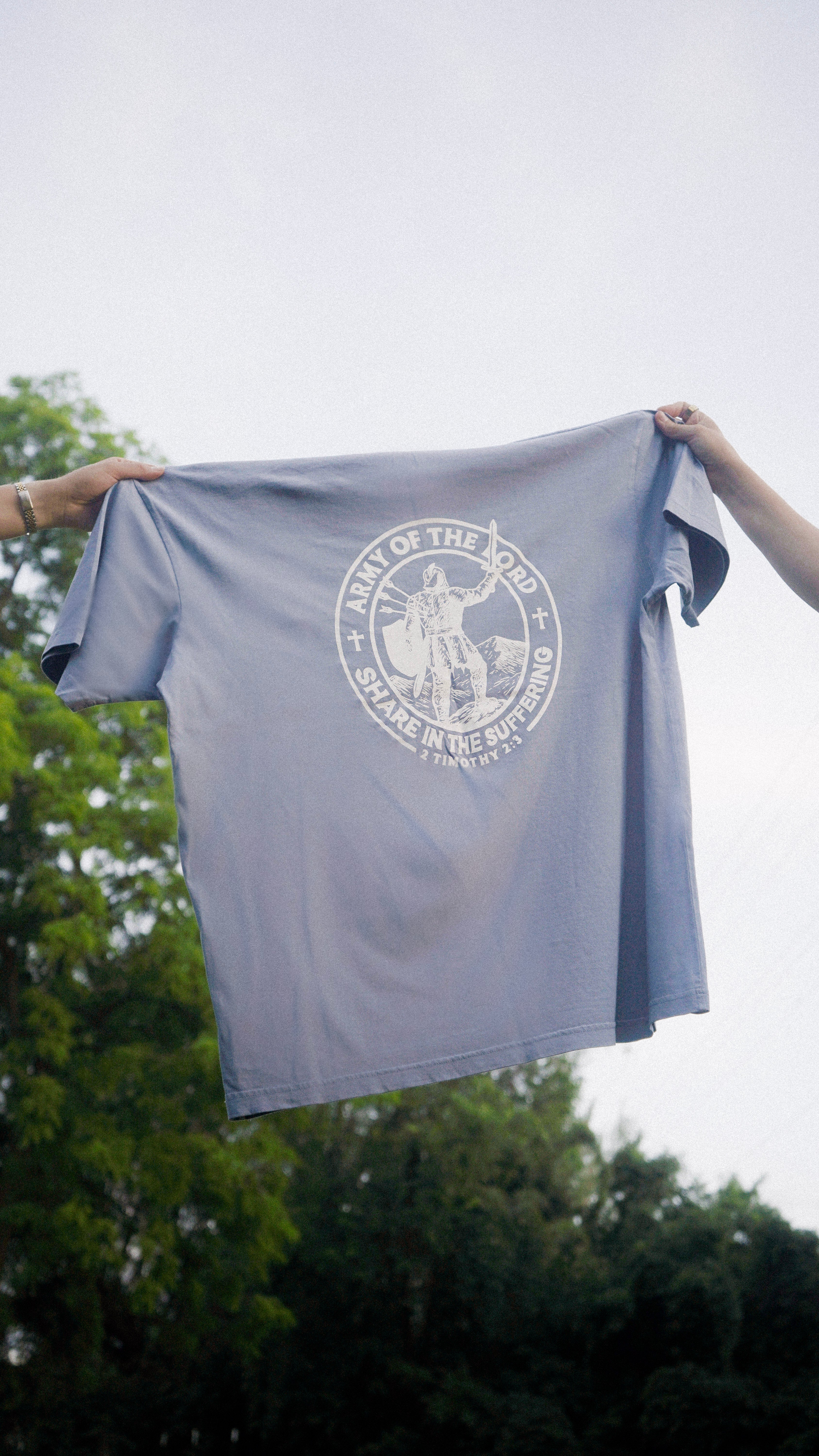 Army of The Lord Shirt - Blue