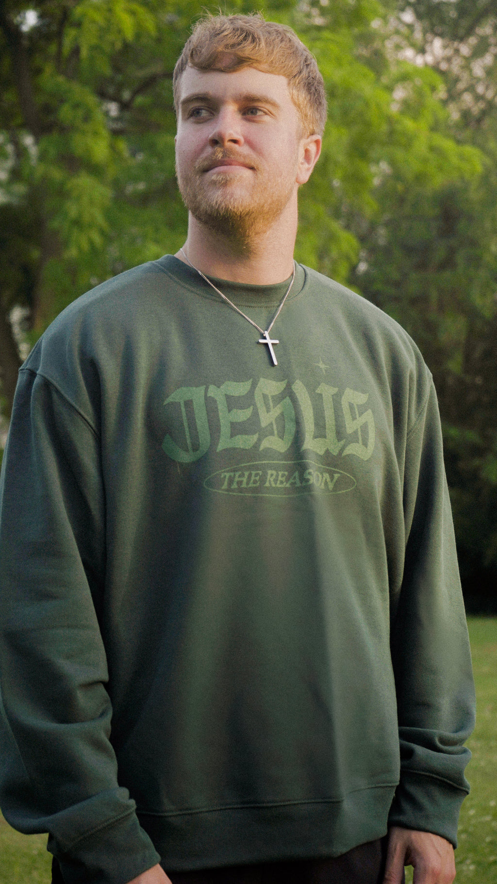 Jesus is The Reason Heavyweight Crewneck