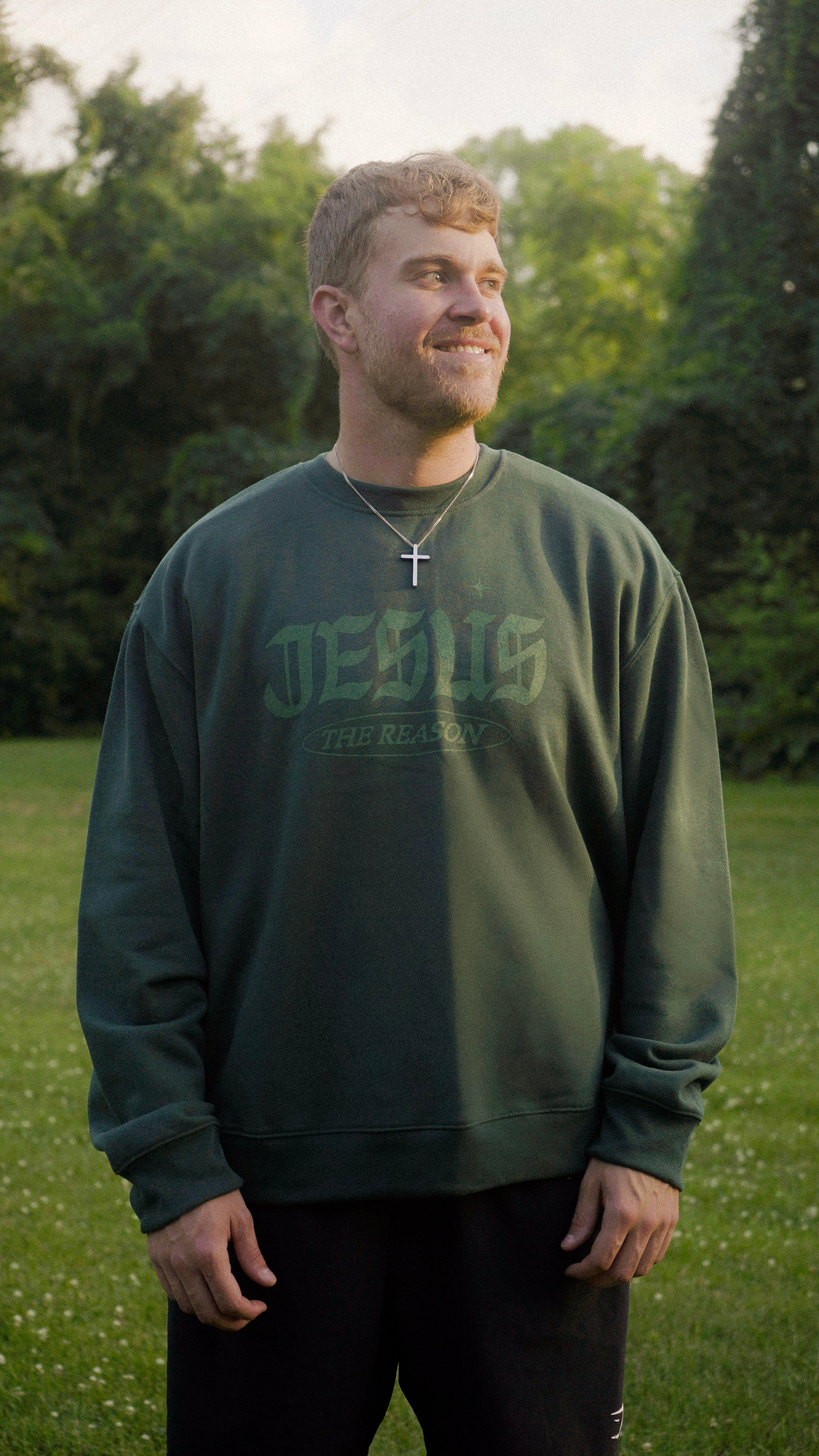Jesus is The Reason Heavyweight Crewneck