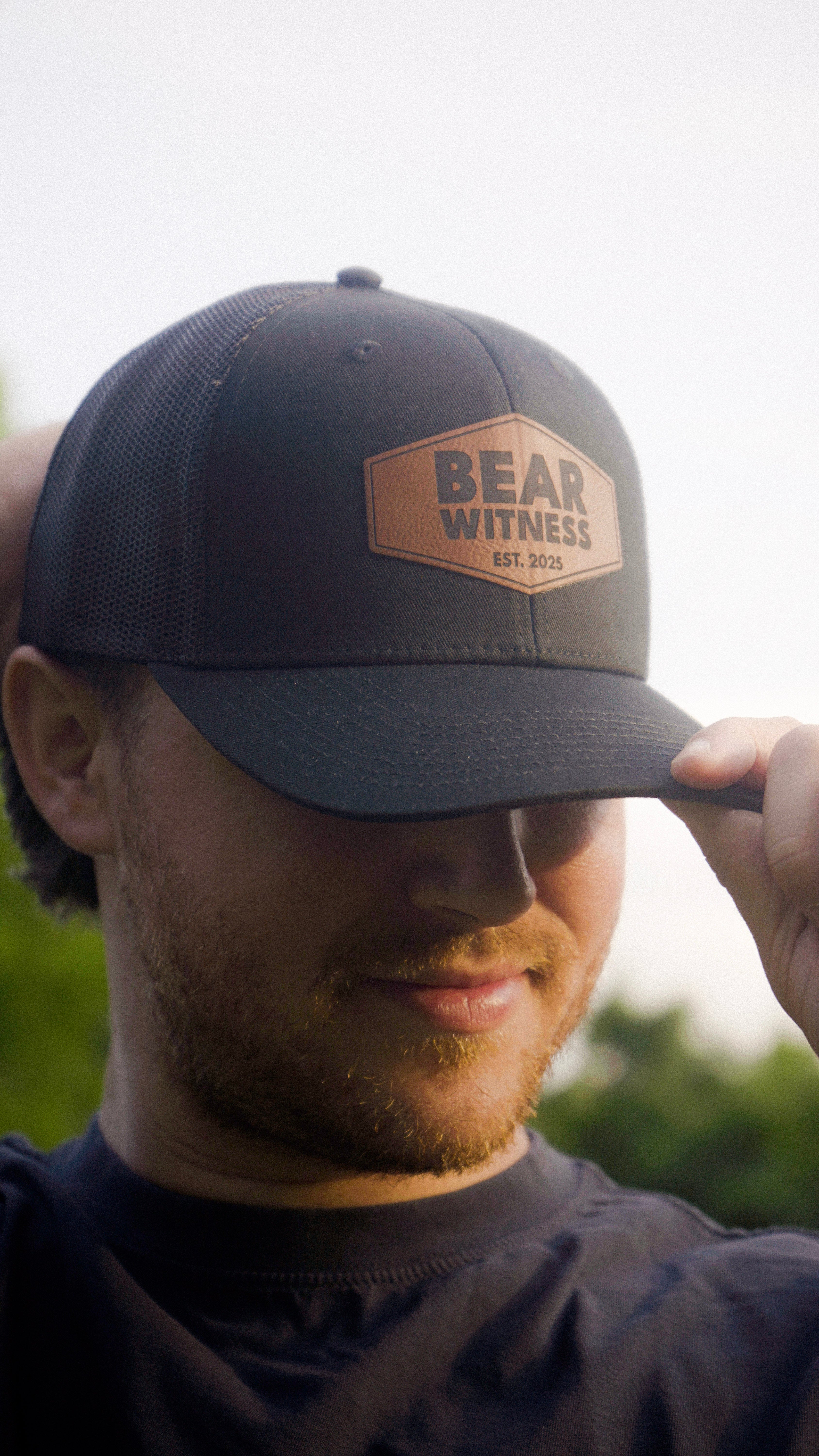 Bear Witness Hat - Black