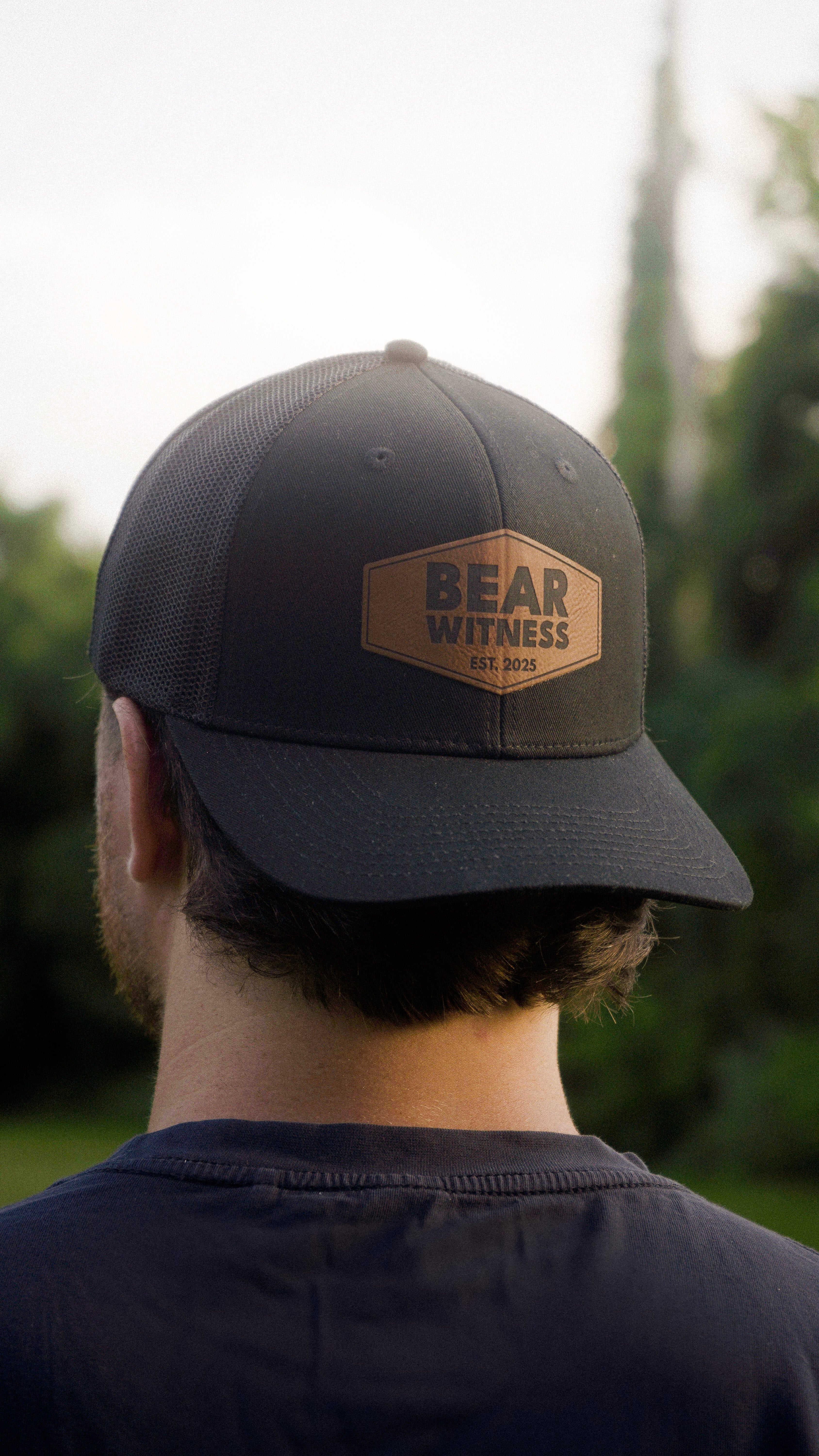 Bear Witness Hat - Black