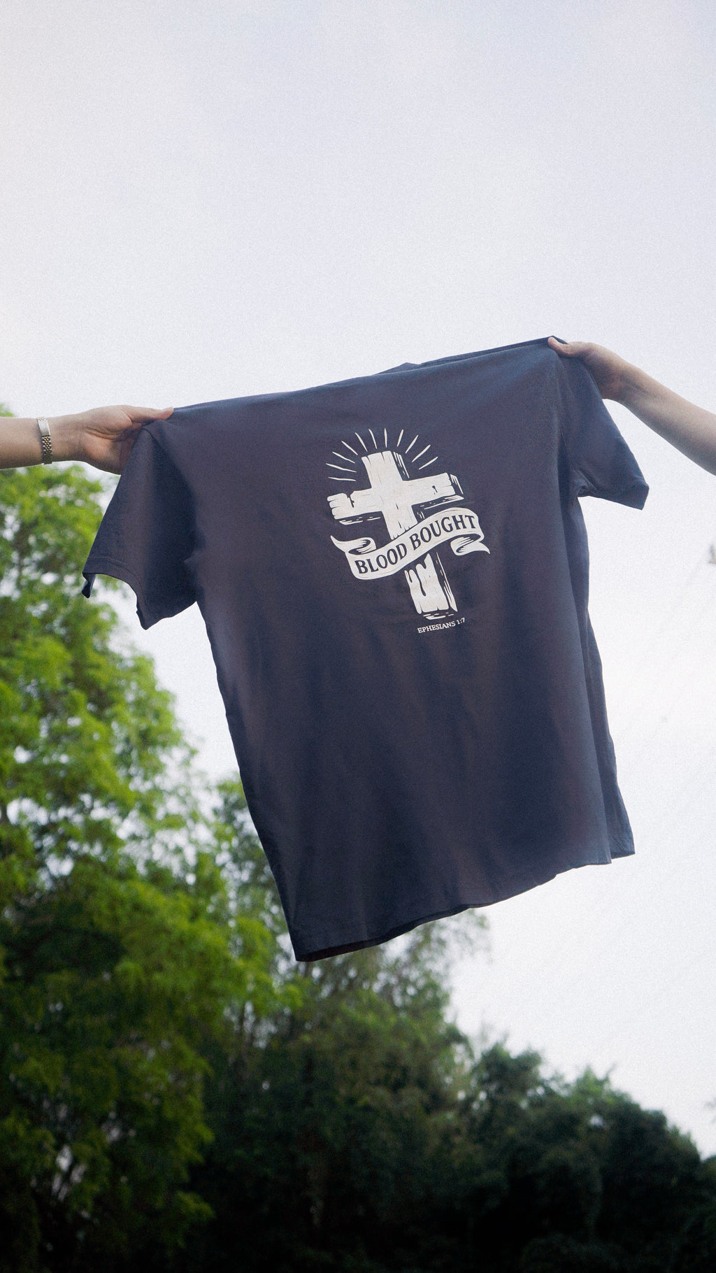 Blood Bought, Heaven Made Shirt - Black
