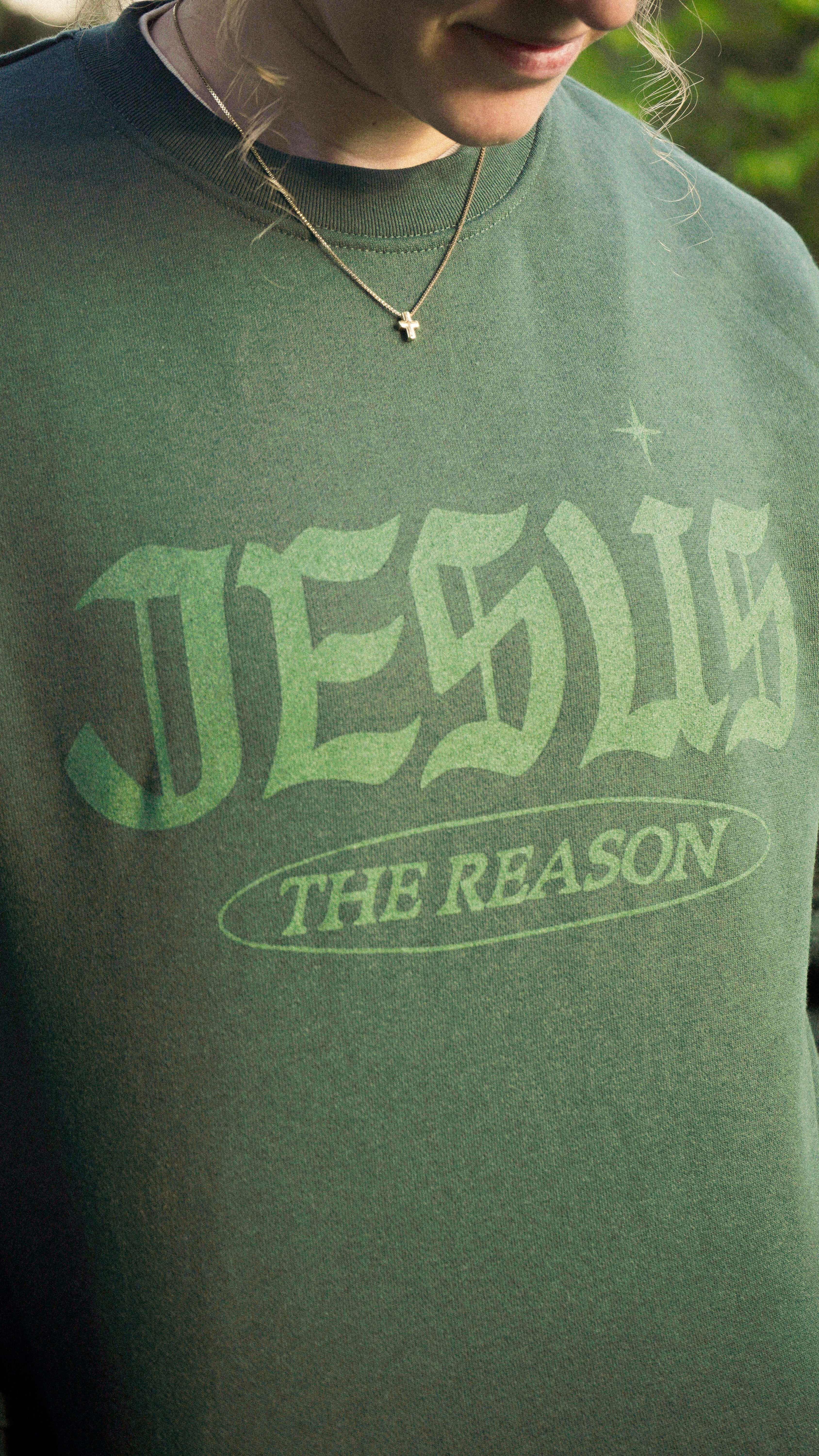 Jesus is The Reason Heavyweight Crewneck