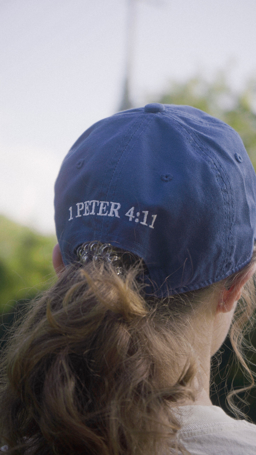 Glory of God Hat - Blue