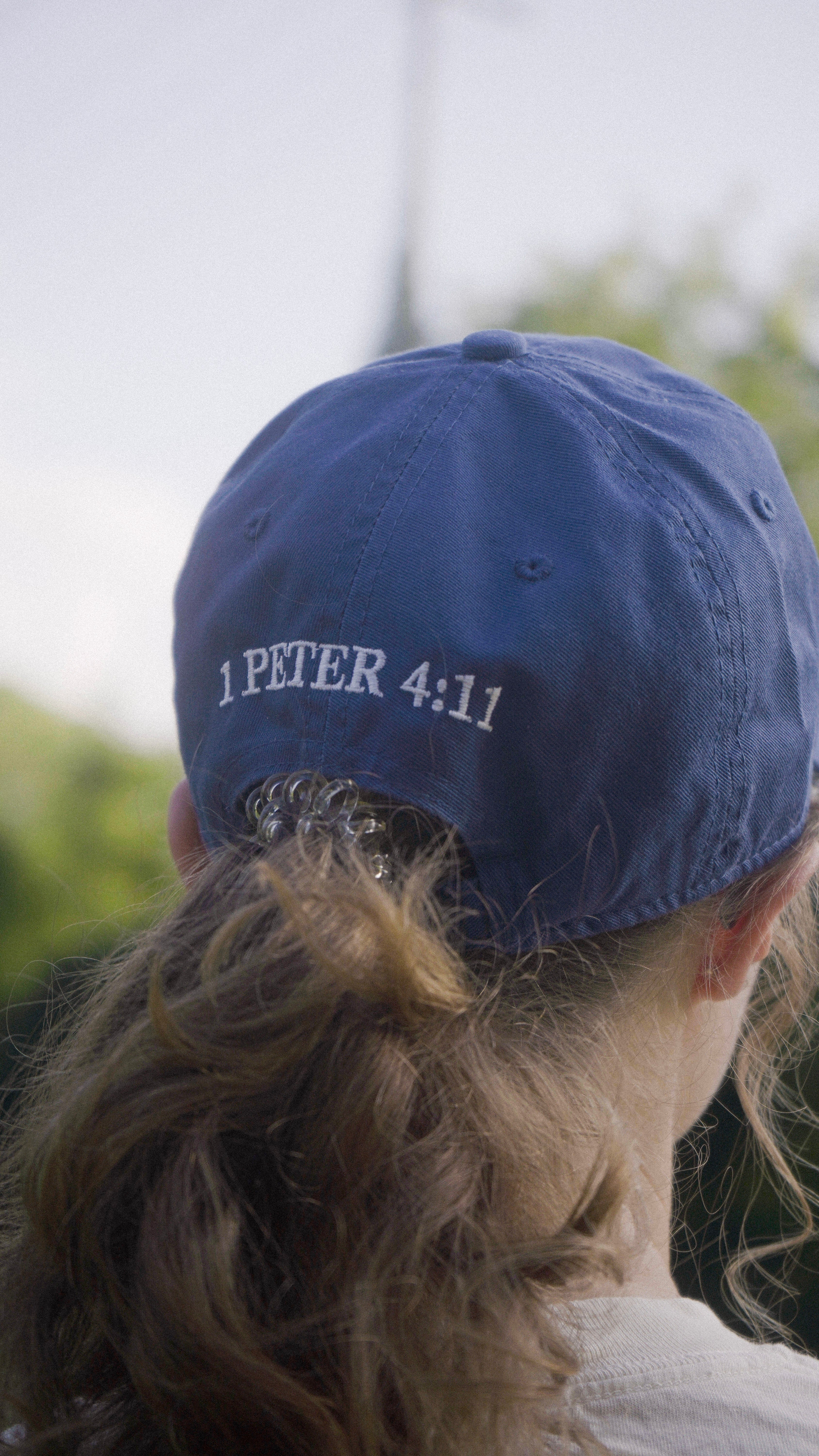 Glory of God Hat - Blue